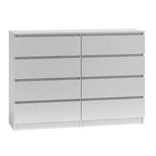 Topeshop M8 140 BIEL chest of drawers