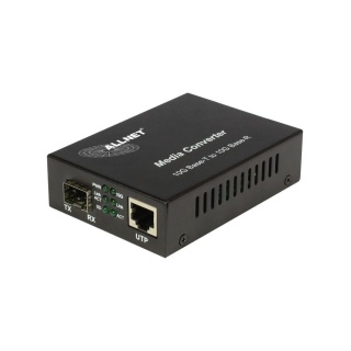 ALLNET ALL-MC109-SFP+ network media converter 10000 Mbit/s Black