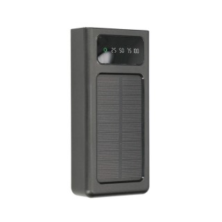 Extralink EPB-092 20000mAh Black | Power Bank | Solar Power bank, USB-C