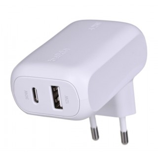 BELKIN DOUBLE WALL CHARGER USB-C USB-A 42W