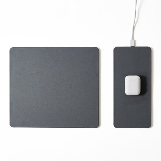 POUT HANDS3 SPLIT- Splitted mouse pad with high-speed charging, dust gray