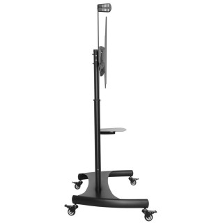 Techly Steel Trolley Floor Support with adjustable height, for TV from 60'' to 100''