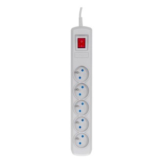 Activejet grey power strip with cord ACJ COMBO 5G/5M/BEZP. AUT/S