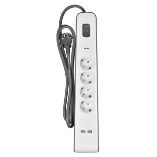 Belkin BSV401VF2M surge protector White 4 AC outlet(s) 2 m