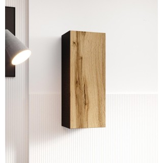 Cama cabinet VIGO "90" full 90/35/32 black/wotan oak