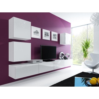 Cama Living room cabinet set VIGO 22 white/white gloss