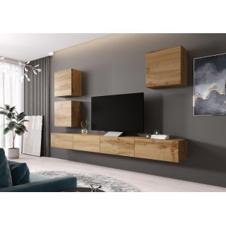 Cama Living room cabinet set VIGO 22 wotan oak/wotan oak gloss