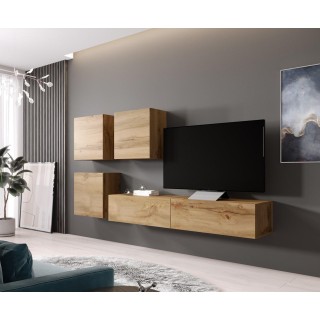 Cama Living room cabinet set VIGO 23 wotan oak/wotan oak gloss