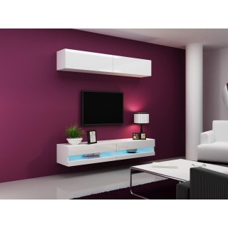 Cama Living room cabinet set VIGO NEW 10 white/white gloss
