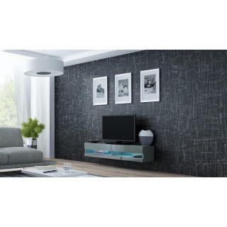 Cama Living room cabinet set VIGO NEW 12 grey/grey gloss
