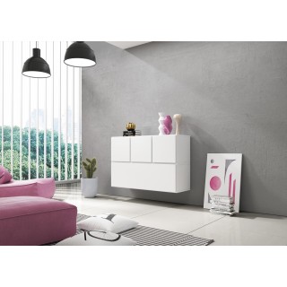 Cama living room furniture set ROCO 13 (RO1 + 3xRO5) white/white/white