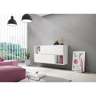 Cama living room furniture set ROCO 14 (2xRO1 + 2xRO6) white/white/white