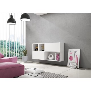 Cama living room furniture set ROCO 15 (RO4+2xRO3+2xRO6) white/white/white