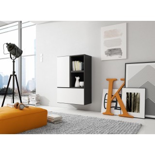 Cama living room furniture set ROCO 17 (2xRO3 + 2xRO6) black/black/white