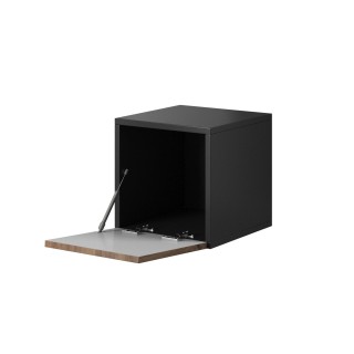 Cama full storage cabinet ROCO RO5 37/37/39 black/black/black