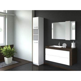 Topeshop MARBELA BIEL bathroom storage cabinet White