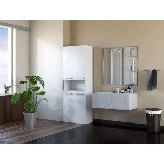 Topeshop NEL 1K DK BIEL bathroom storage cabinet White