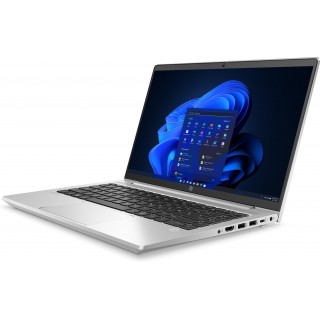HP ProBook 445 G9 Laptop 35.6 cm (14") Full HD AMD Ryzen™ 7 5825U 16 GB DDR4-SDRAM 256 GB SSD Wi-Fi 6 (802.11ax) Windows 11 Pro Silver REPACK New Repack/Repacked