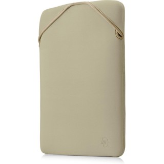 HP Reversible Protective 14.1-inch Gold Laptop Sleeve 14.1" Sleeve case Beige, Black