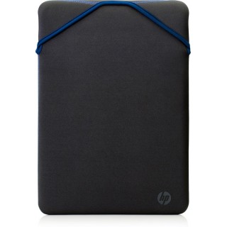 HP Reversible Protective 14.1-inch Blue Laptop Sleeve 14.1" Sleeve case Black, Blue