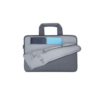 Rivacase 7930 notebook case 38.1 cm (15") Messenger case Grey