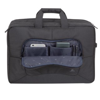 Rivacase 8455 43.9 cm (17.3") Briefcase Black