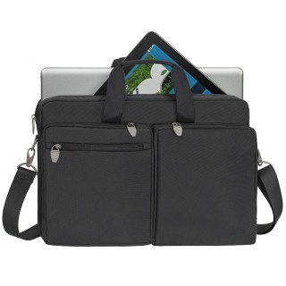 Rivacase 8550 notebook case 43.9 cm (17.3") Briefcase Black
