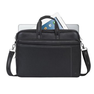 Rivacase Orly notebook case 40.6 cm (16") Briefcase Black