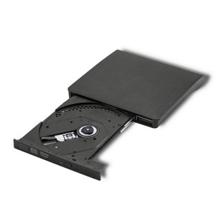 Qoltec 51857 External DVD-RW recorder |USB 3:0|Black