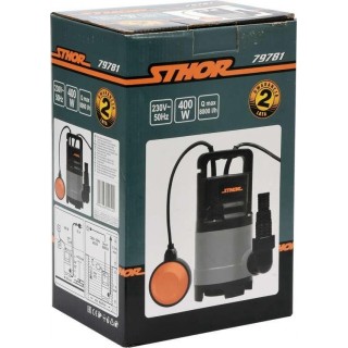 Submersible dirty water pump 400W STHOR 79781