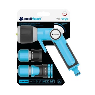 CELLFAST Ergo Multifunctional water sprinkler Black, Blue, White