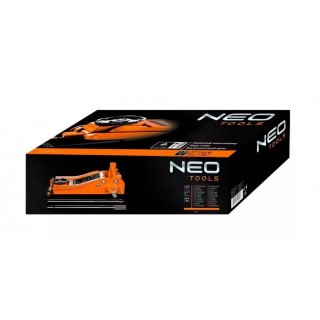 Neo Tools low profile hydraulic jack lifting weight up to 2.5T