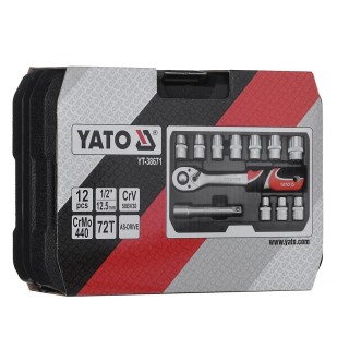 Yato YT-38671 mechanics tool set 12 tools