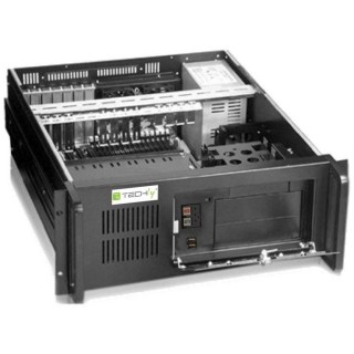 Techly Industrial 4U Rackmount Computer Chassis I-CASE MP-P4HX-BLK2