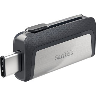 Sandisk Ultra Dual Drive USB Type-C USB flash drive 128 GB USB Type-A / USB Type-C 3.2 Gen 1 (3.1 Gen 1) Black,Silver