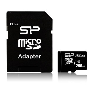 Silicon Power Elite 256 GB MicroSDXC UHS-I Class 10