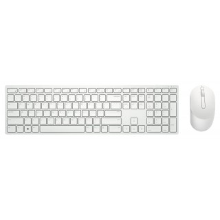 Dell KM5221W Wireless Mouse + Keyboard Set, white