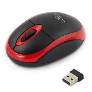 Titanum TM116E Wireless 3D mouse 2.4GHZ Black / Red