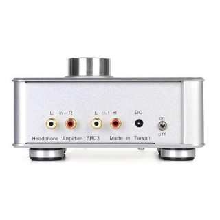 SilverStone SST-EB03S Ensemble Headphone Amplifier - silver