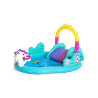 PROMO Swimming pool playground inflatable unicorn 53097 BESTWAY