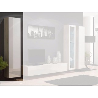 Cama Full cabinet VIGO '180' 180/40/30 sonoma/white gloss