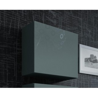 Cama Square cabinet VIGO 50/50/30 grey/grey gloss