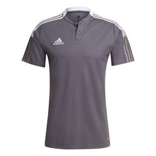 adidas Tiro 21 Polo T-Shirt Grey GM7364 S