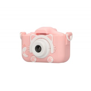 Extralink Kids Camera H27 Dual Pink | Digital Camera | 1080P 30fps, 2.0" display