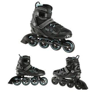 INLINE SKATES NILS EXTREME NA9157 BLACK/MINT SIZE. 44