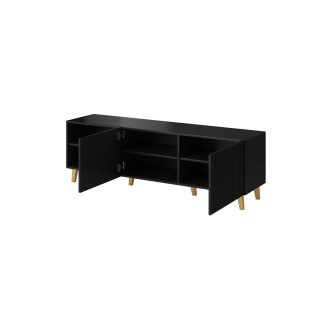 Cama RTV cabinet PAFOS 150x42x52 Black matt