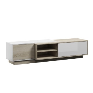 Cama TV cabinet SIGMA1 180 sonoma oak/white gloss