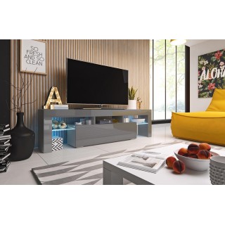 Cama TV stand TORO 158 grey/grey gloss