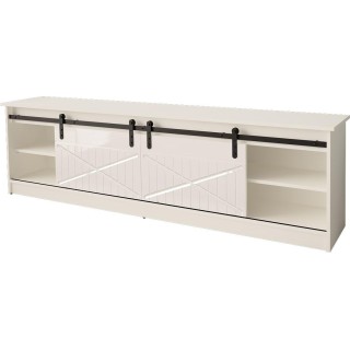 RTV GRANERO cabinet 200x56.7x35 white/gloss white