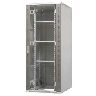 EMITERNET Free-standing frame cabinet EmiterNet Top, 42U, front door sheet metal/glass, 800x1000x1980mm (width/depth/height) EM/SH05D-8042
